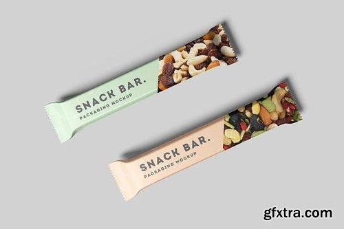 Snack Bar Packaging Mockup 8CY9D83