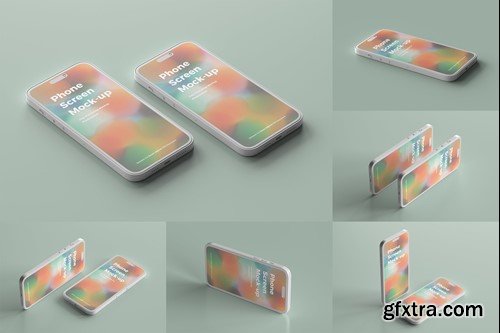 Phone Clay Mockups VJE8RUK