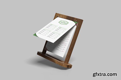 Rolling Table Menu Mockup PWDQ9NF