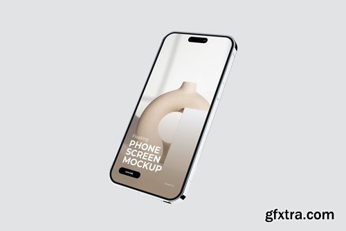 Floating Phone Mockup B2GNQEM