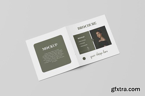 Square Catalog Brochure Mockup MXDT4D9