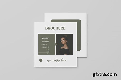 Square Catalog Brochure Mockup MXDT4D9