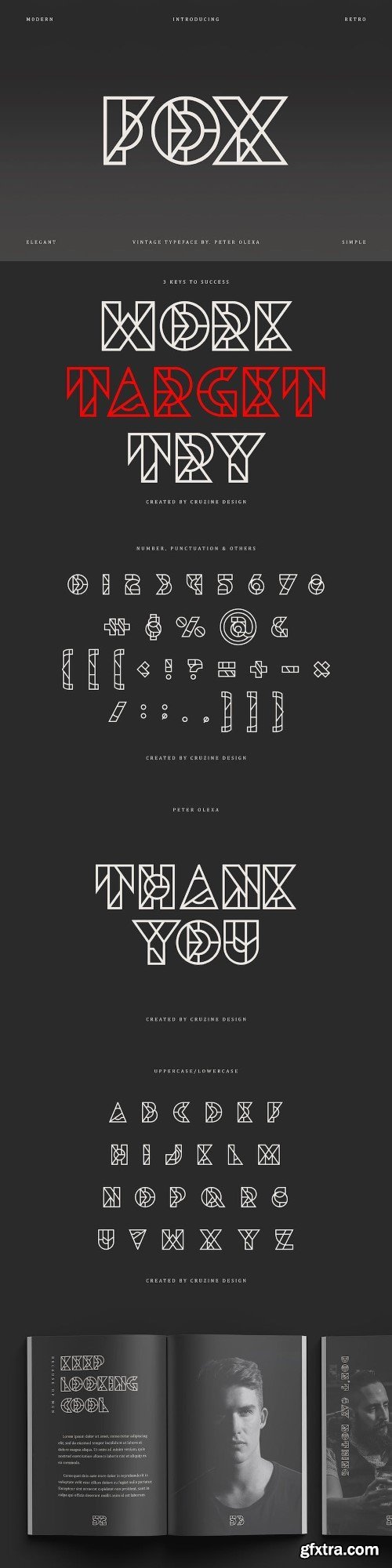 Fox Geometric Font