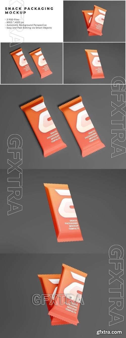 Snack Packaging Mockup 68YDNZZ