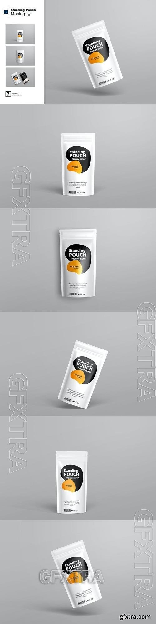 Pouch Packaging Mockup B7W5ZW8