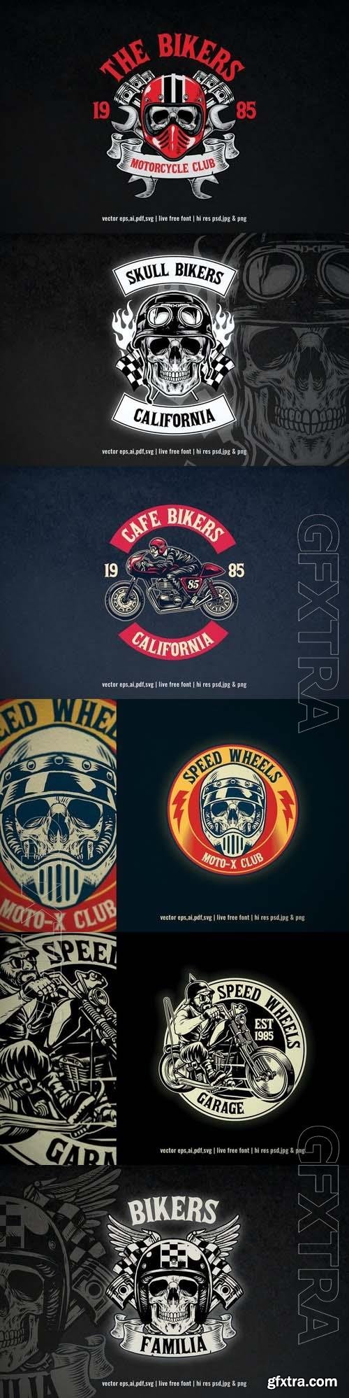 Motorcycle club logo