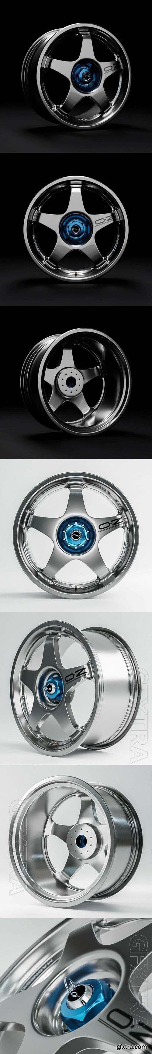 Auto rims O Z Crono Evo - 3d model