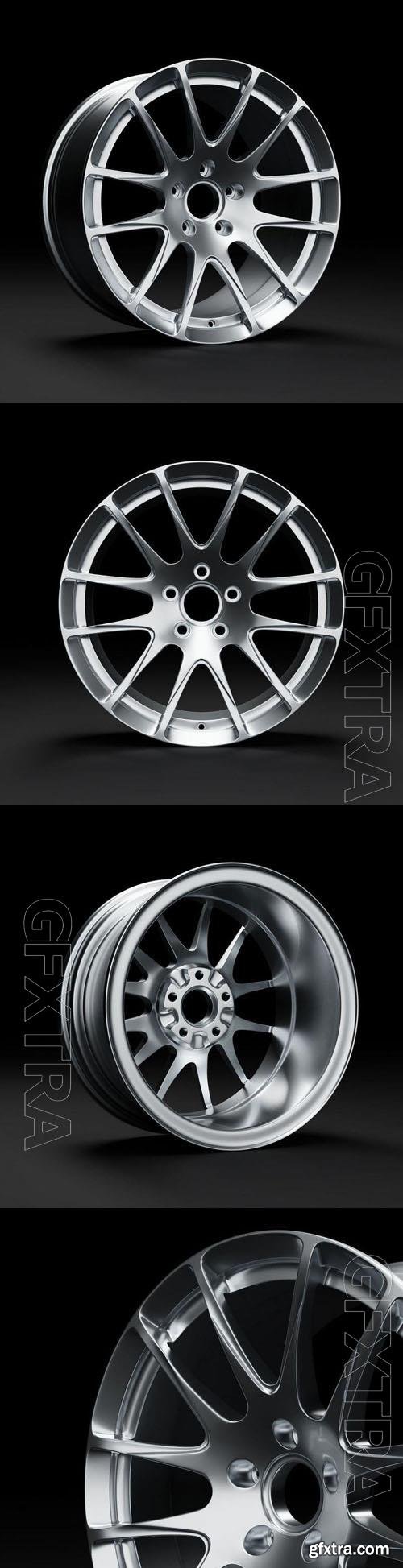 Auto rims 5zigen – ZR 520 - 3d model