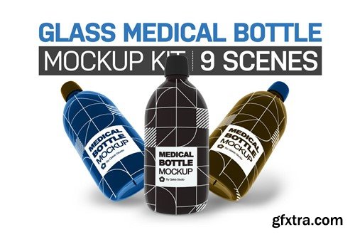 Glass Medical Bottle RNGM3YL