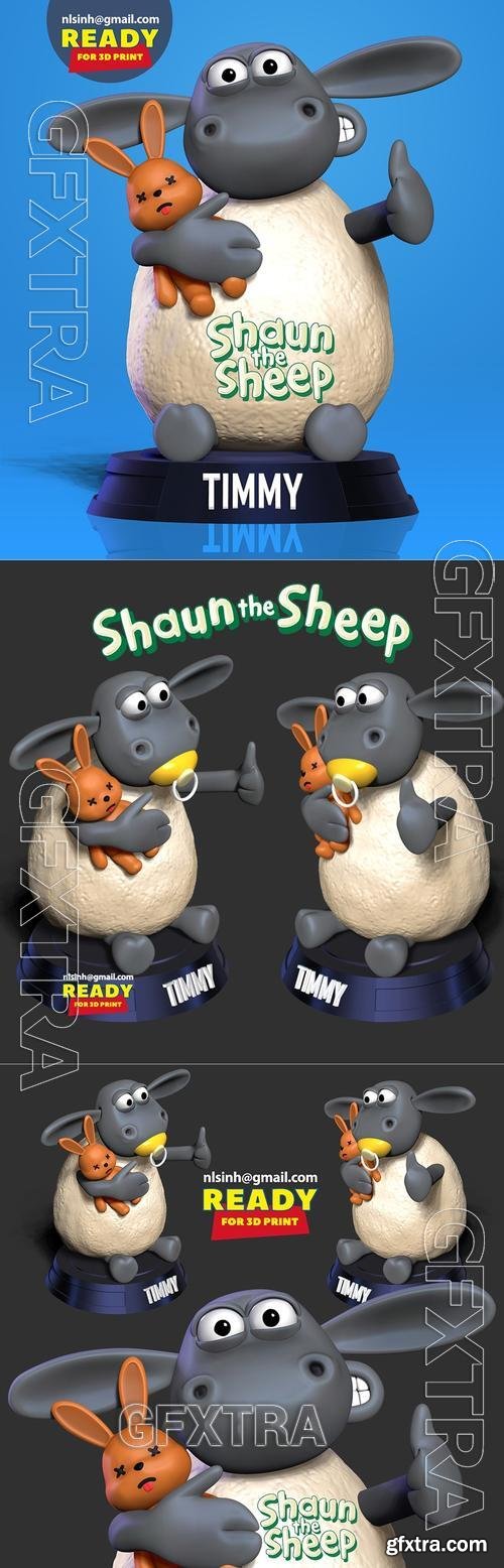 Timmy - Shaun the Sheep &ndash; 3D Print Model