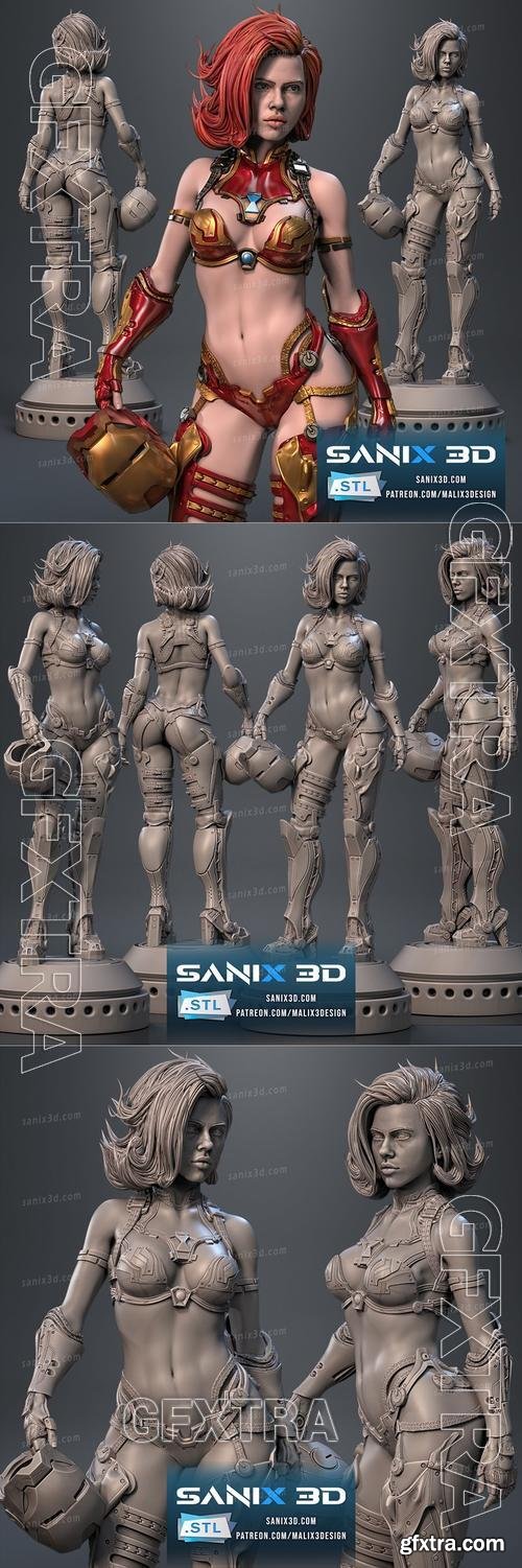 Sanix - Iron Widow &ndash; 3D Print Model