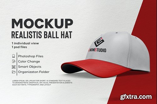 Ball Hat Mockup FLN4TFS