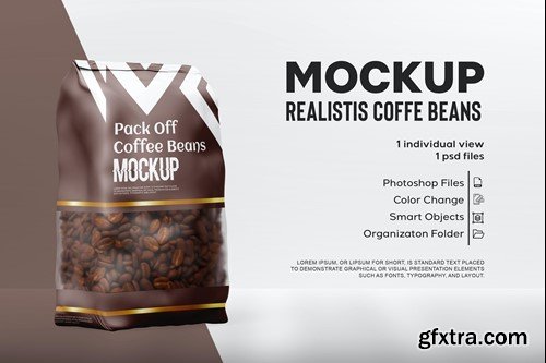 Coffe Pouch Mockup 8HJF7QS