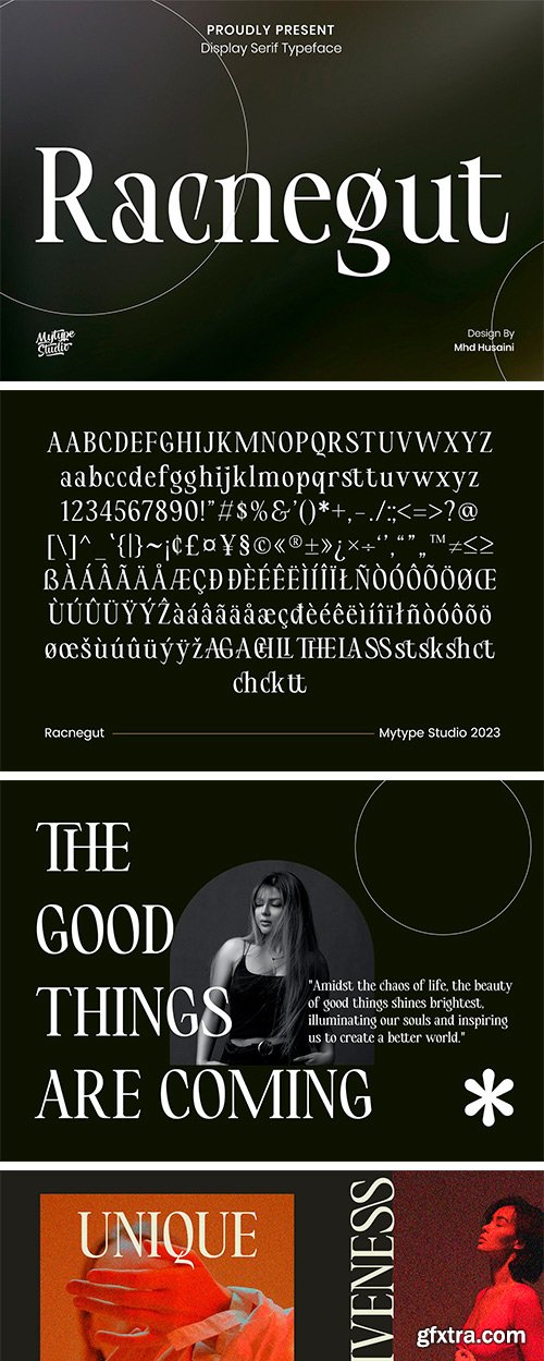 Racnegut - Display Serif Font