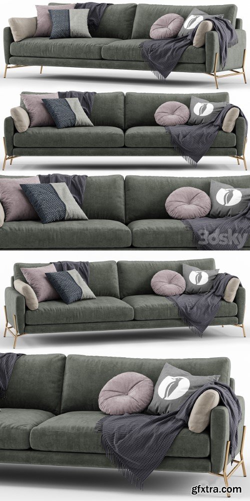 Le Marais 3seater maxi sofa - Calligaris