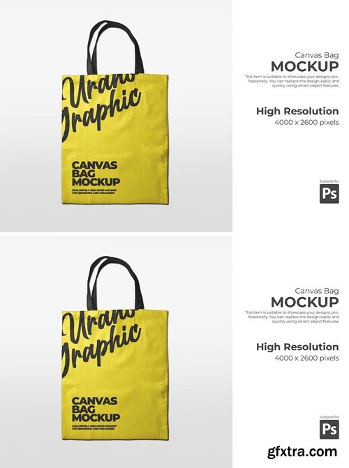 PSD Canvas Bag Mockup RBZBLUA