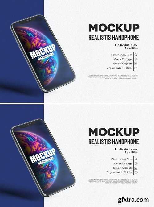 Handphone Mobile Mockup UUL6V6M