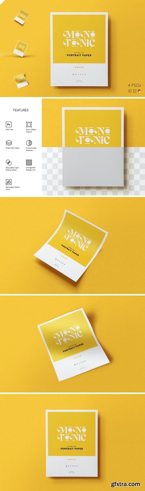 US Letter Stationery Paper Mock Ups 2Y5C3XD