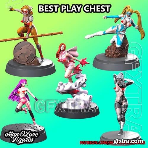 Man I Love Figures - BEST PLAY CHEST &ndash; 3D Print Model