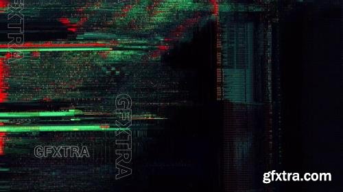 Cyberpunk Digital Glitch Loop 1372227