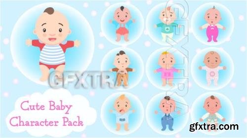 Cute Baby Character Pack 1333036