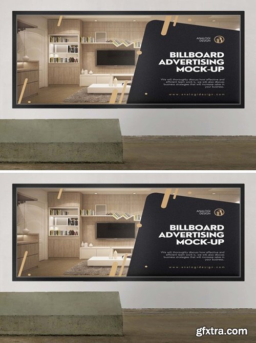 Billboard Wall Mockup 2TLCEM9