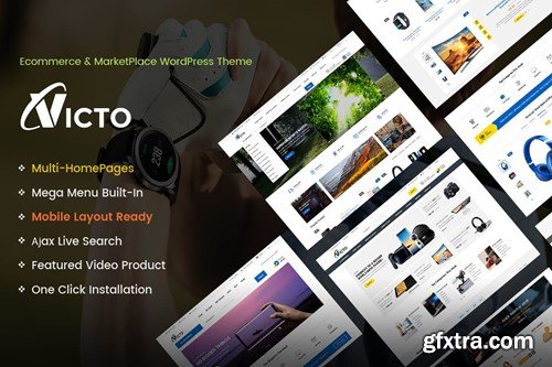 Victo - Digital MarketPlace WordPress Theme QCWJZNY