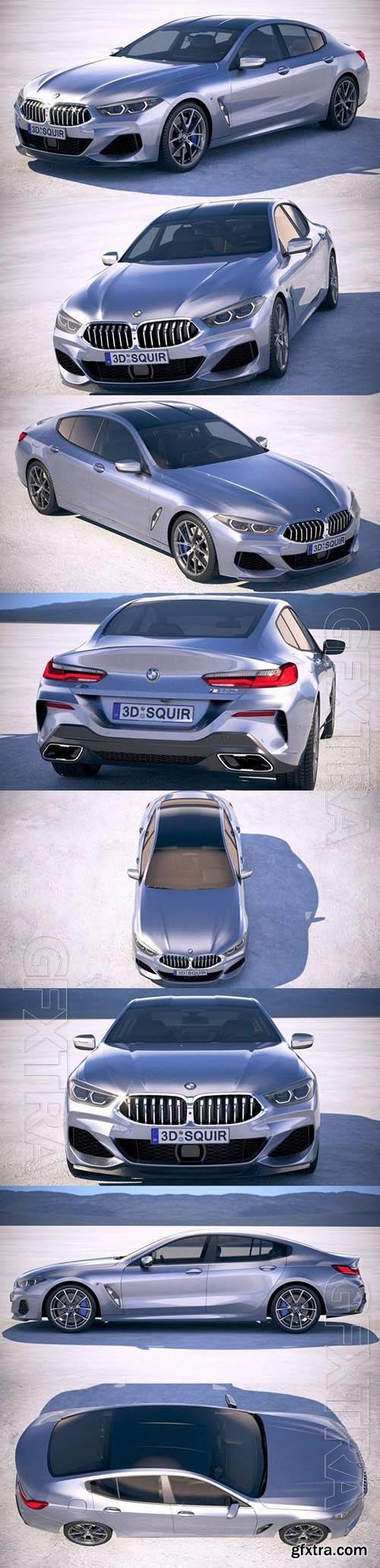 BMW 8-Series Gran Coupe 2020 - 3d model