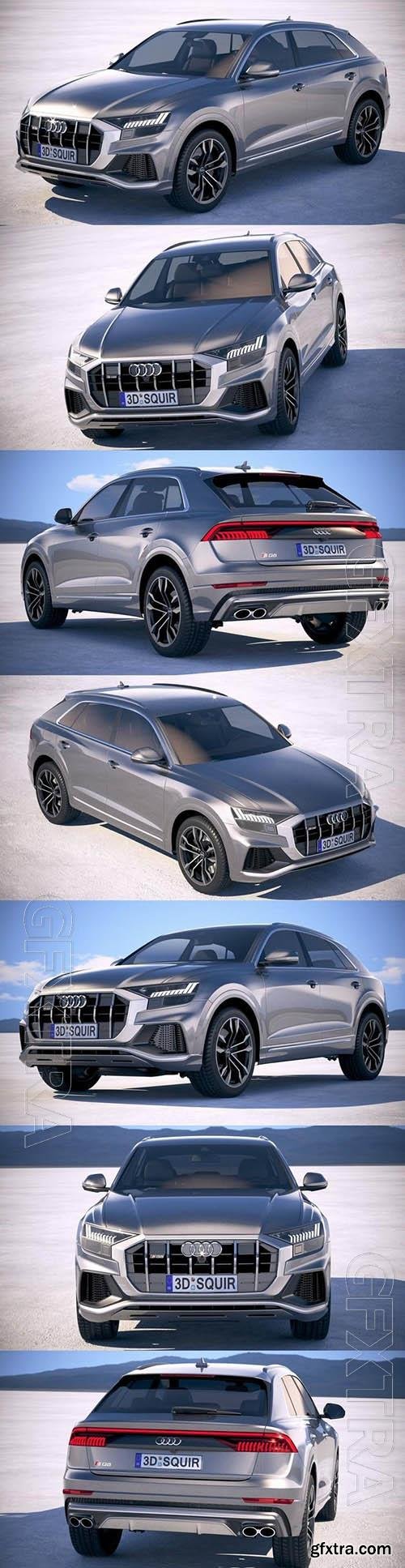 Audi SQ8 2019 - 3d model