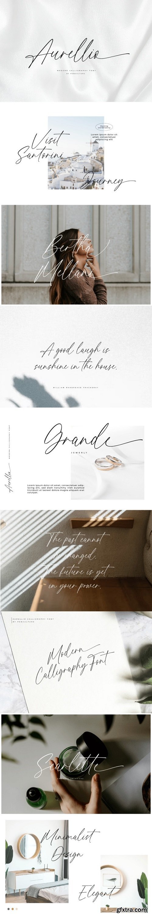 Aurellio handwriting Font