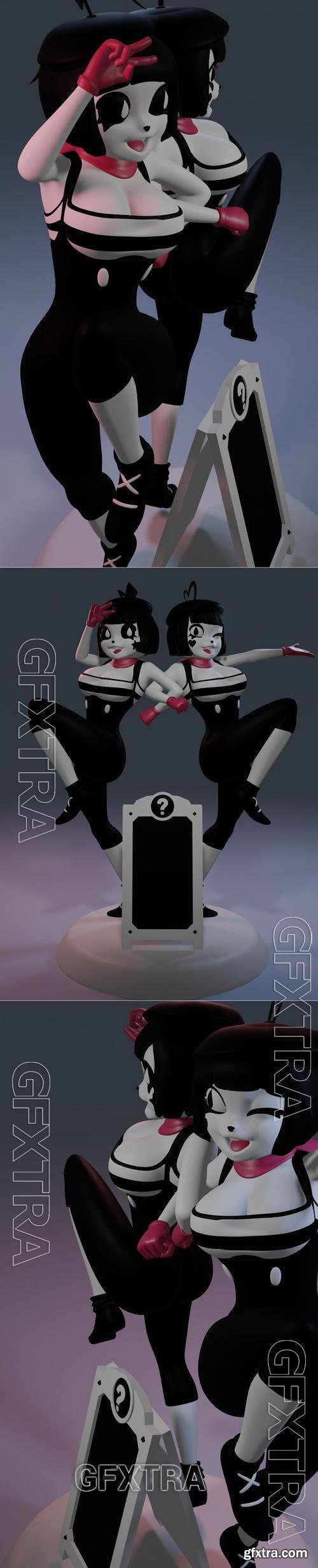 Mime and Dash Bonbon and Chuchu &ndash; 3D Print Model