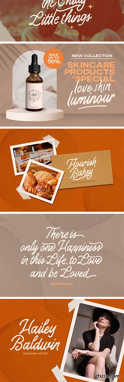 Euphorich - Handwritten Script Font