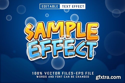 Uder Water Editable Text Effect FGC8KJG