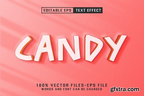 Candy Editable Text Effect EQ337F3