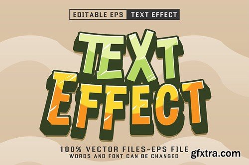 Zombie Attack Editable Text Effect HU35YG3