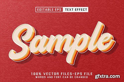 Classic Editable Text Effect GBTN5PG