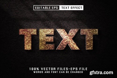 Rust Editable Text Effect FLCJW2X