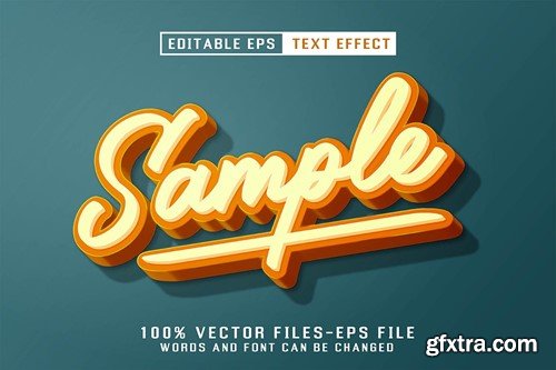 Vintage Editable Text Effect VHFSMHG