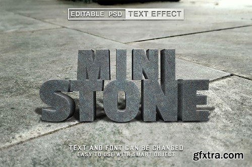 Mini Stone Editable Text Effect A3ZFLEP