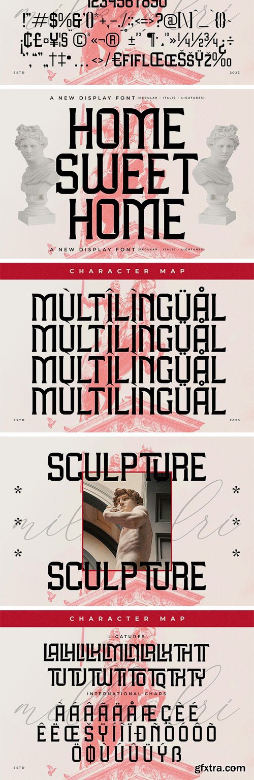 Milknolri A New Display Font