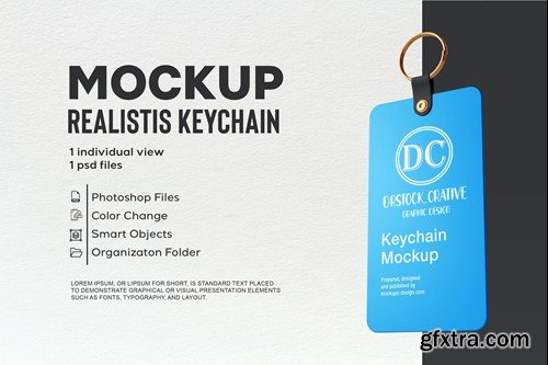 Keychain Mockup P2785C4