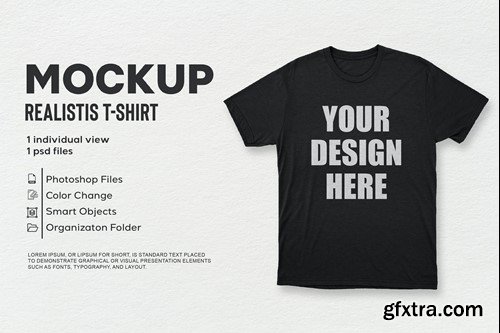 T-shirt Mockup YSSE56G