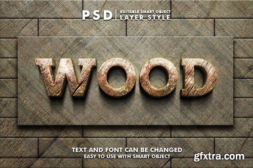 9 Styles of Editable Psd Text Effect TXF53M5