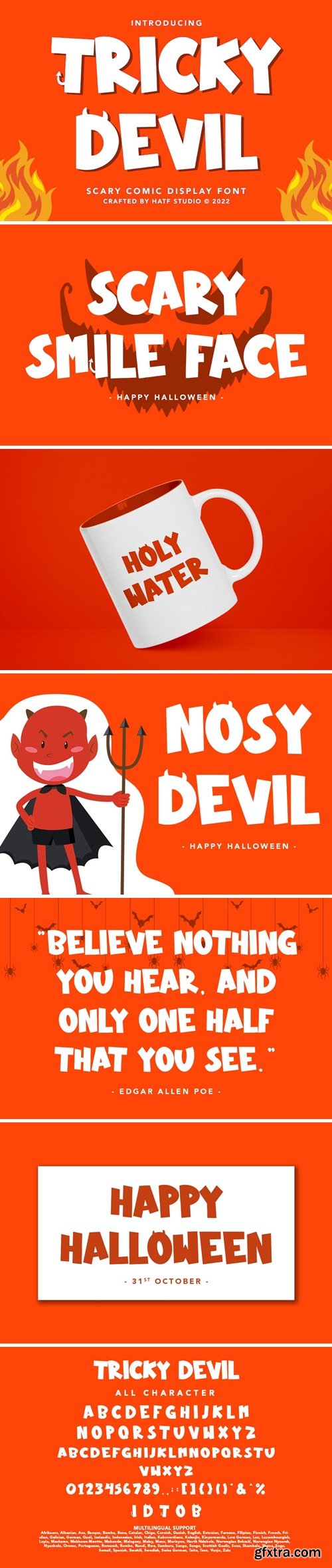 Tricky Devil Font