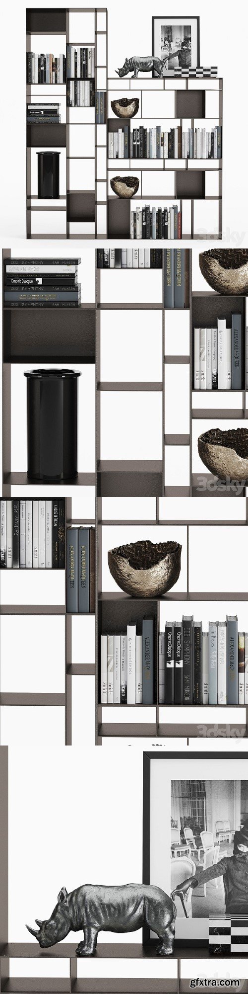 Cattelan Italia Latitude Bookcase