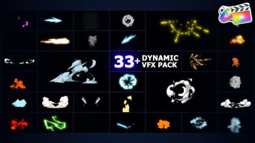 Videohive - Dynamic Mega VFX Pack | FCPX