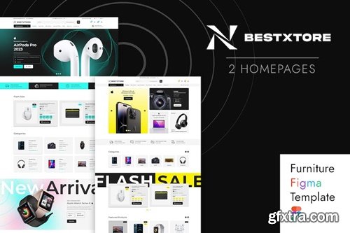 BestXtore - Multipurpose eCommerce Figma Template YL7FETR