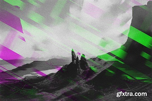 Interstellar Glitch Photo Effect 9FL7E8C