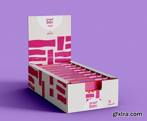 Shelf Box Packaging Mockup CQCVTW3