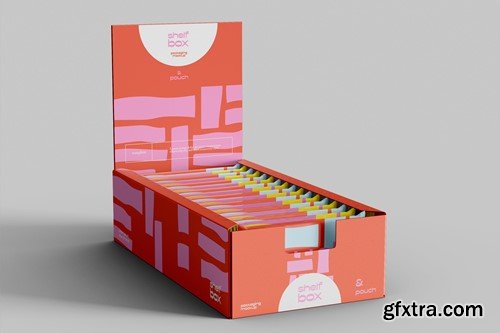 Shelf Box Packaging Mockup CQCVTW3